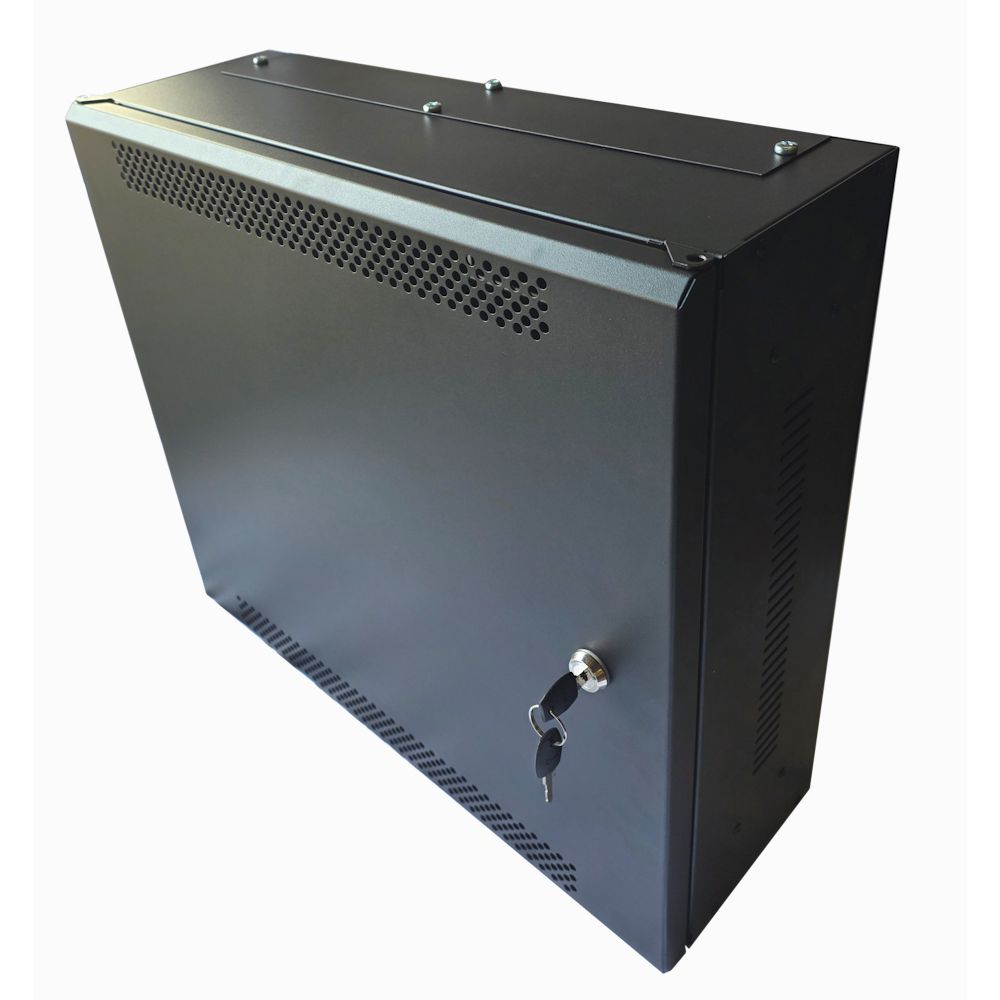 3U 19" Adjustable Low Profile Vertical Mount - Wall Mount Network / Server Cabinet - 500mm Deep