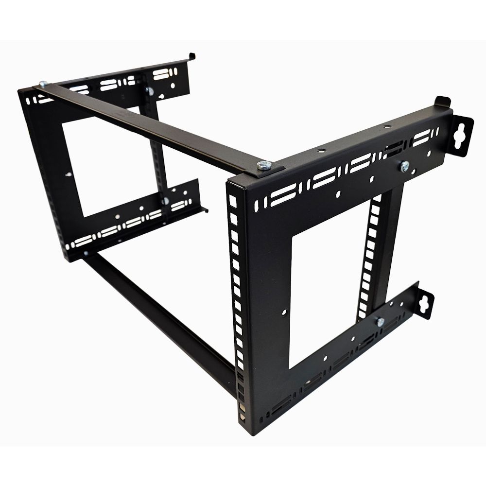 6U 19 inch Open Wall Mount Frame Network/Data Rack 300mm Deep