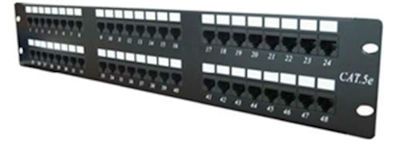 2u CAT 5E 48 Port Patch Panel