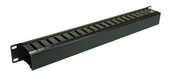 1U 19 inch Cable Dump Panel