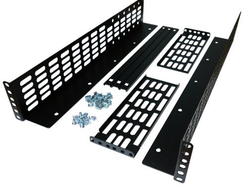 2U 19 inch Universal Server Rack Rails Adjustable Depth  750mm to 900mm Fitting