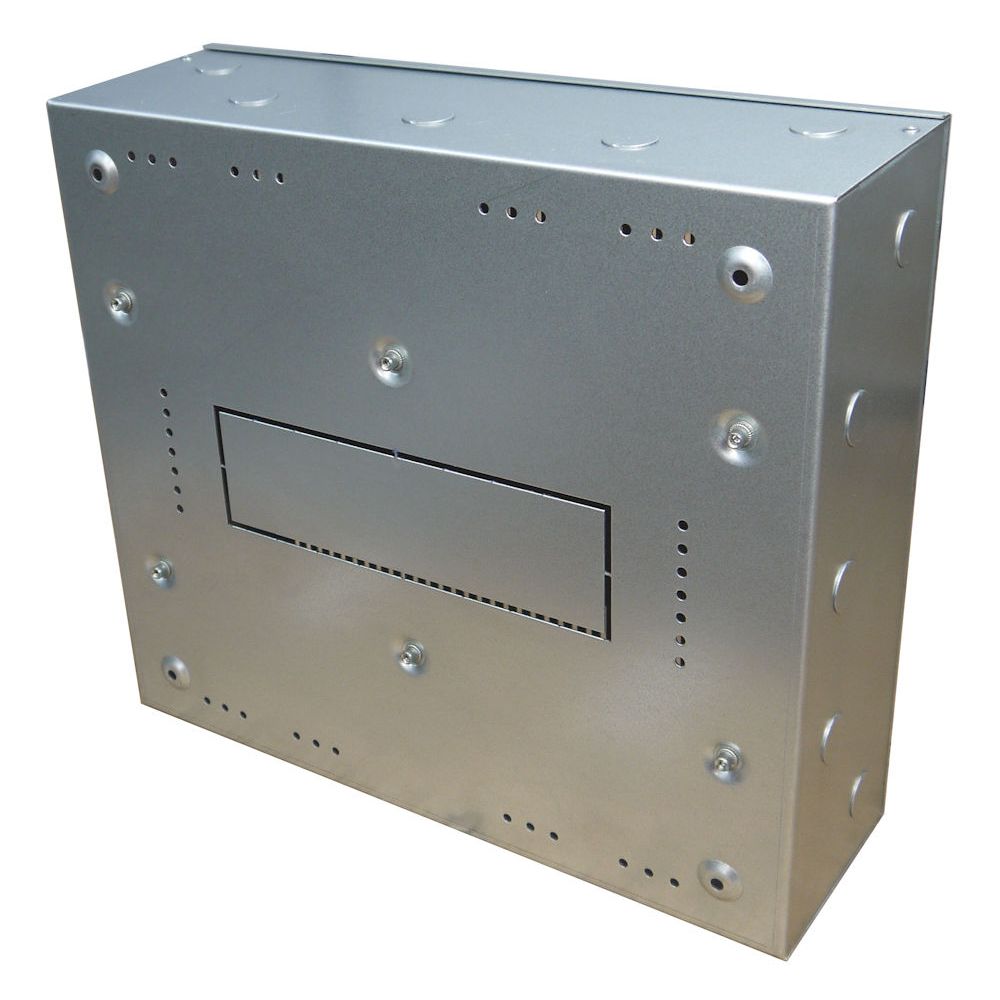 DIN Rail Adaptable Multi-Purpose Galvanized Steel Box 360x320x110