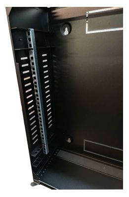 9U Adjustable 19 Rails for Low Profile 600 Style Cabinets