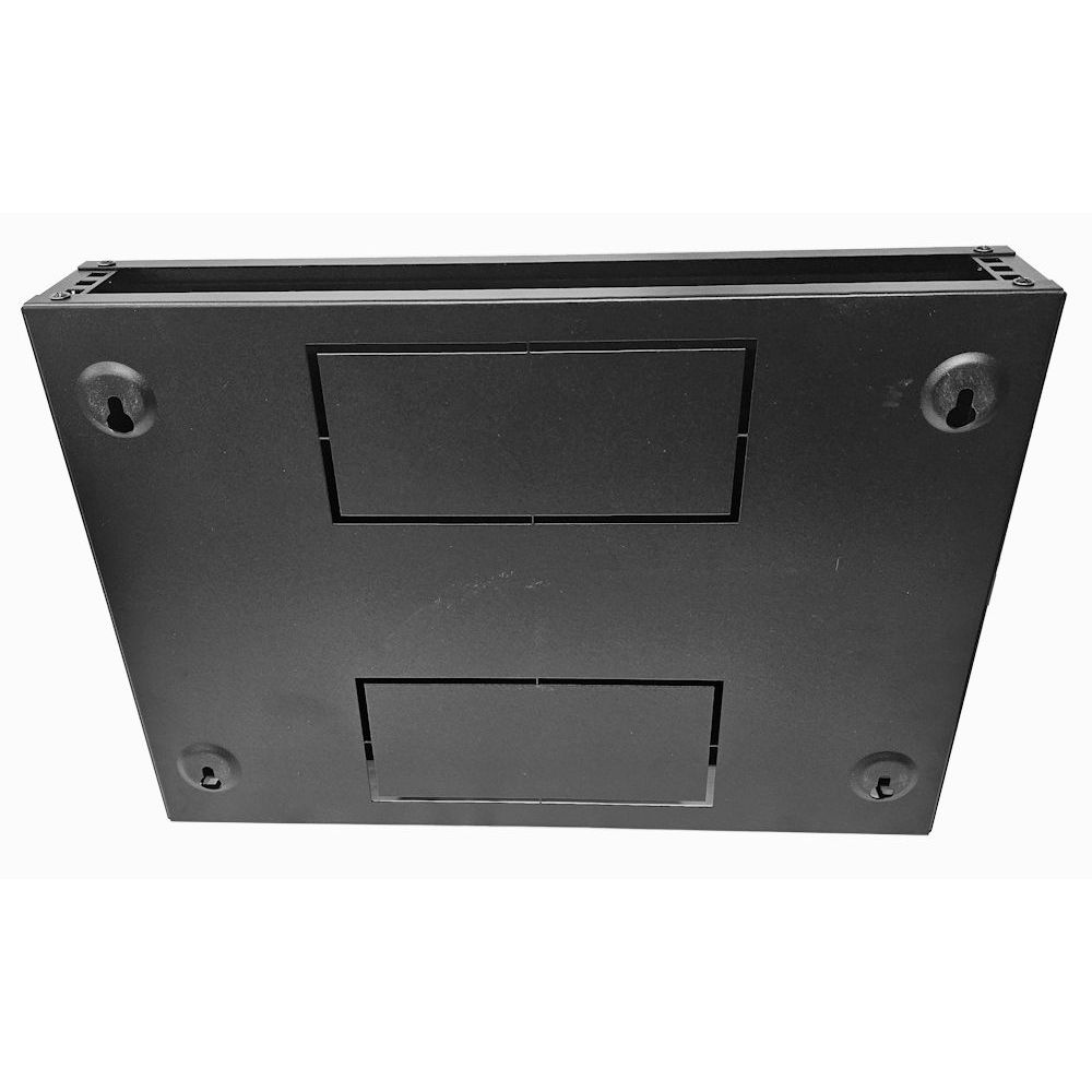 6u Desktop/Wall Mount - 450mm Deep-Flat Pack Cabinet  - Black