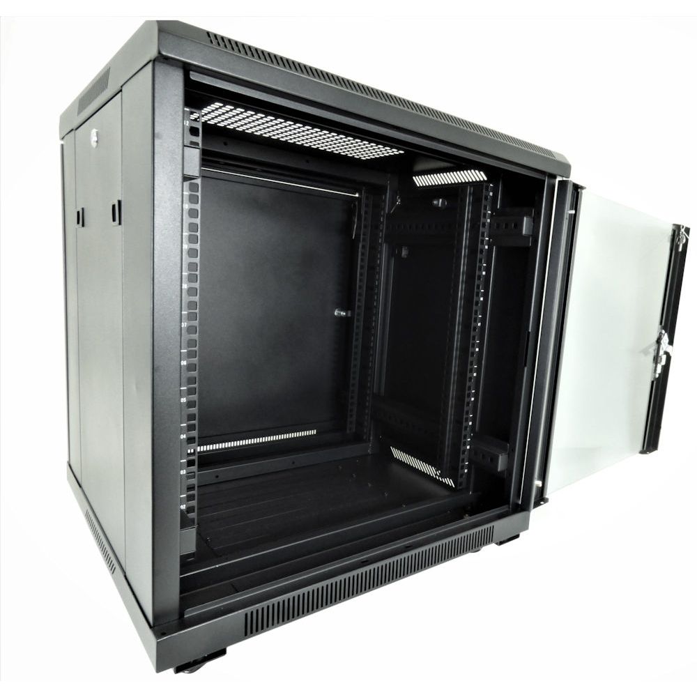 All-Rack 18U Floor Standing Server/Data Cabinet 600mm Wide X 600mm Deep