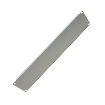 2U 19 inch Rack Mount Blanking Plate / Panel Light Grey
