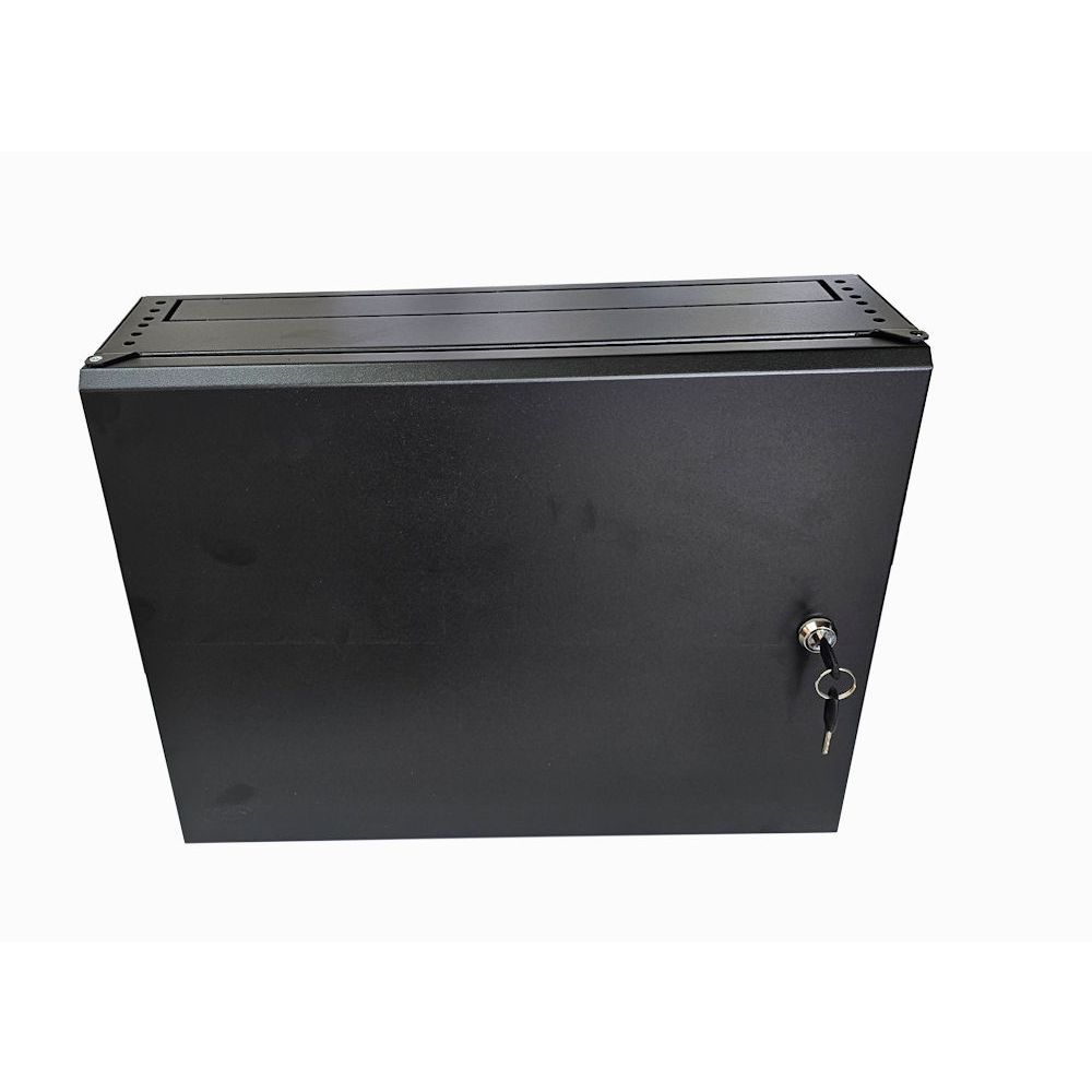 2U 19 Low Profile Vertical Wall Mount Network Cabinet 400 Style