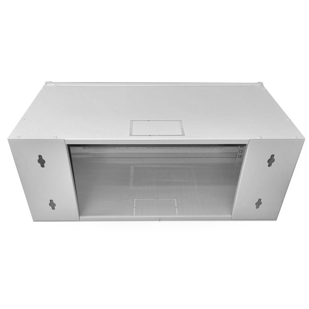 4U 19 Data Rack / Patching Network Cabinet 375mm Deep Grey