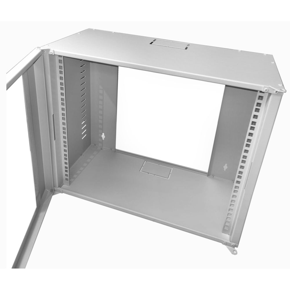 9U 19 Data Rack / Patching Network Cabinet 270mm Deep Grey