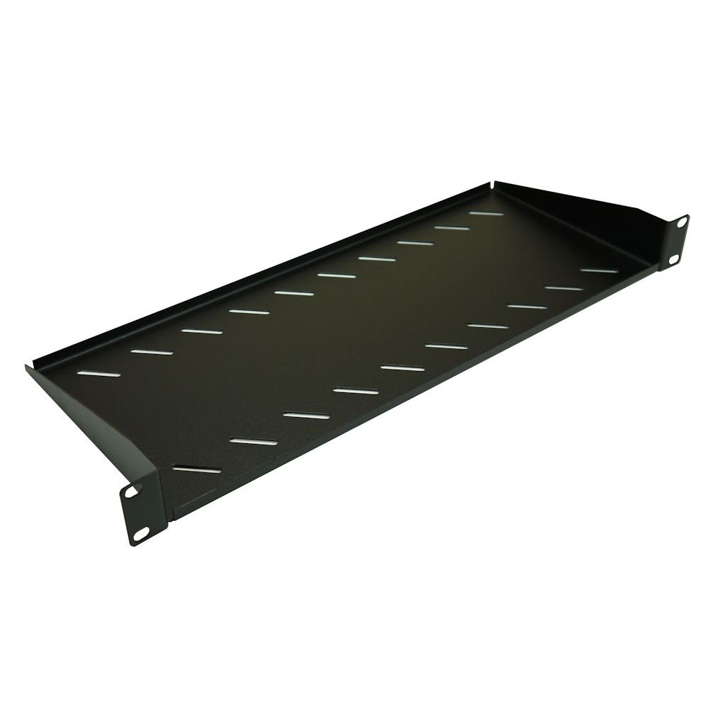 Ad Tek Products 1U 19 Inch Rack Mount Universal Modem Shelf/Cantilever Shelf 180mm Deep AdTek