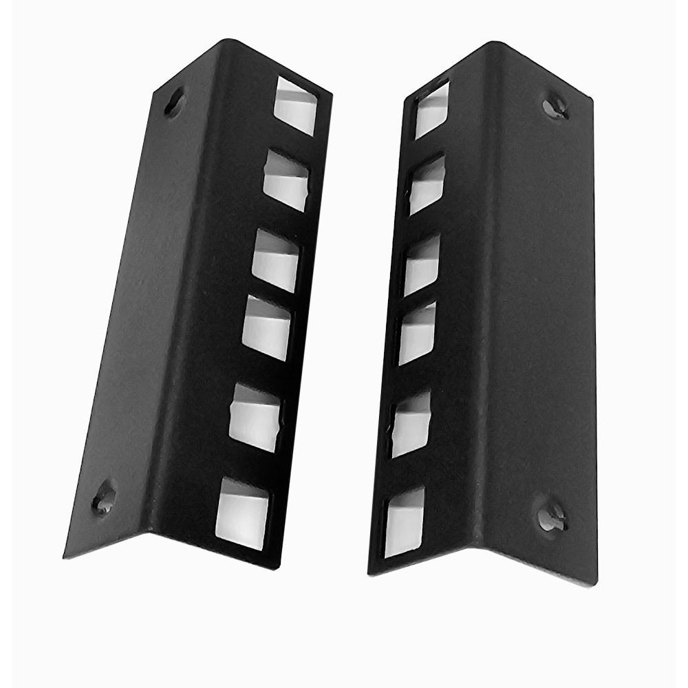 3u Desktop/Wall Mount - 3u internal Rails - Flat Pack Cabinet-Black