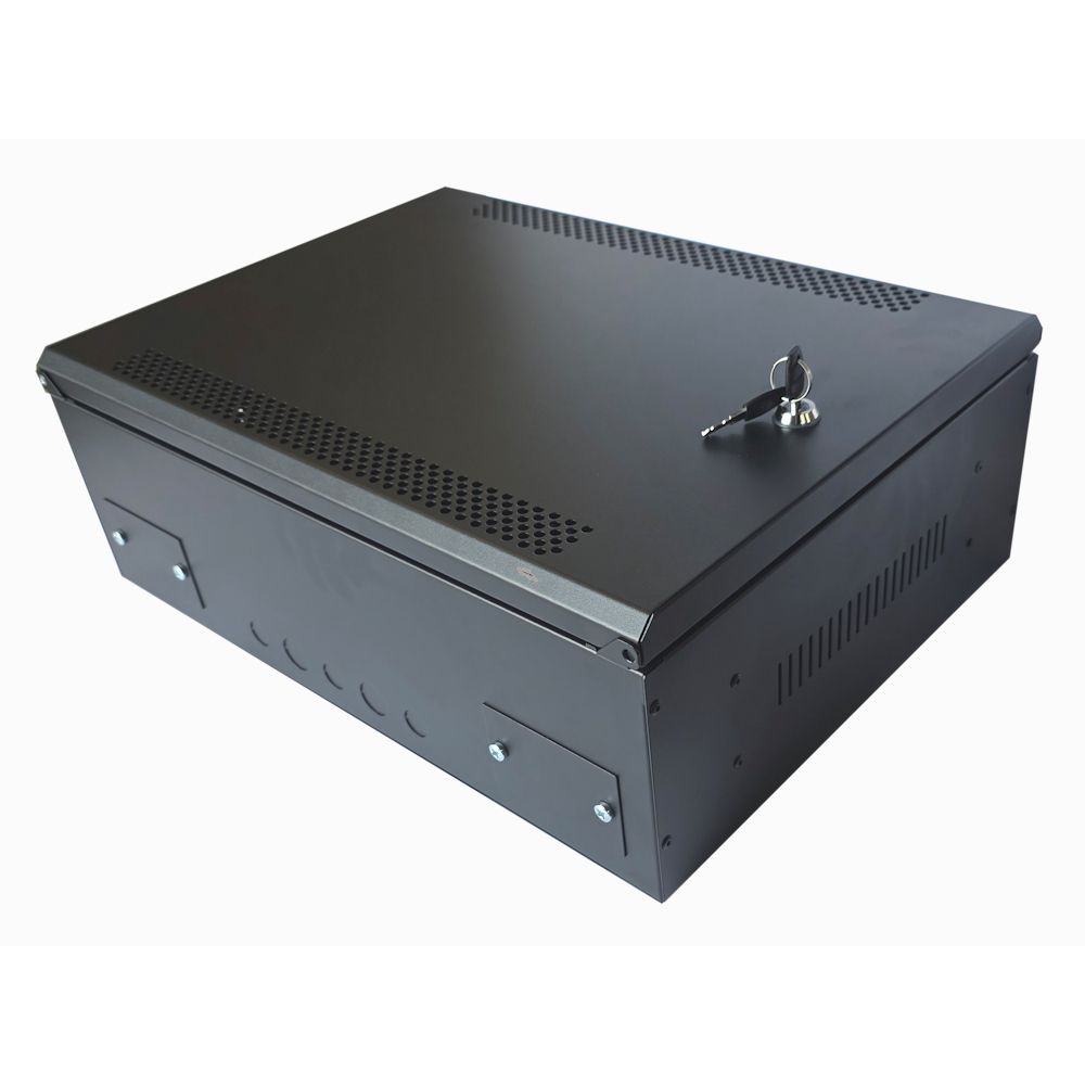 3U 19" Low Profile Vertical Mount - Wall Mount Network / Server Cabinet - 400mm Deep