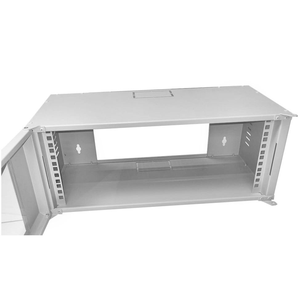 4U 19 Data Rack / Patching Network Cabinet 375mm Deep Grey