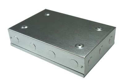 Adaptable Metal Project Box 300 x 300 x 50 Plain