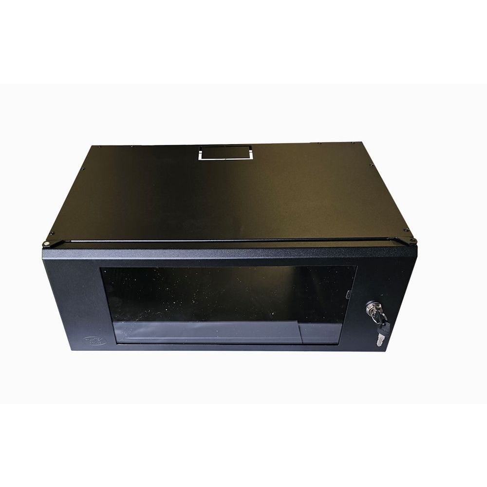 4U 19 Data Rack / Patching Network Cabinet 375mm Deep Black