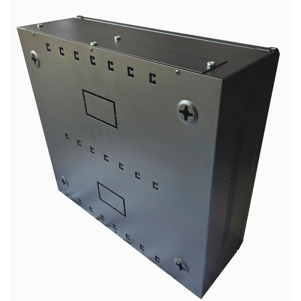 3U 19" Adjustable Low Profile Vertical Mount - Wall Mount Network / Server Cabinet - 500mm Deep