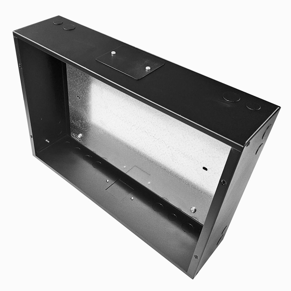 DIN Rail Metal Enclosure / Wall Cabinet-350 Style - Back Plate