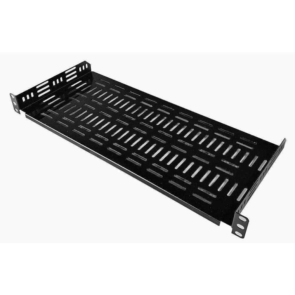 1U 200mm Deep Cable Management Shelf