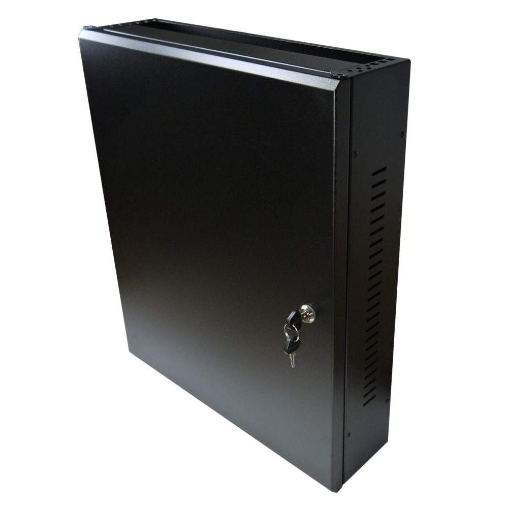 2U 19 Low Profile Vertical Wall Mount Network Cabinet 600 Style