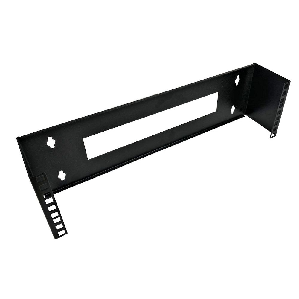 3U 19 inch Patch Panel Wall Mount Bracket 100mm Deep