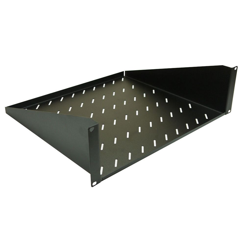 Ad Tek Products 3U 19 Inch Rack Mount Universal Modem Shelf/Cantilever Shelf 400mm Deep AdTek
