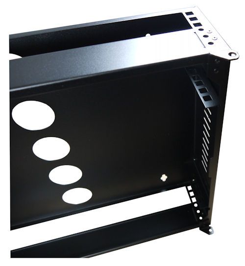 2U 19 Low Profile Vertical Wall Mount Network Cabinet 400 Style