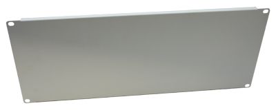 4U 19 inch Rack Mount Blanking Plate / Panel Light Grey