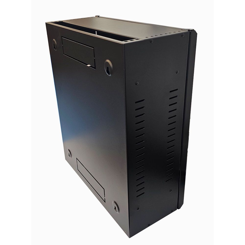 4U 19 Low Profile Vertical Wall Mount Network Cabinet 600 Style