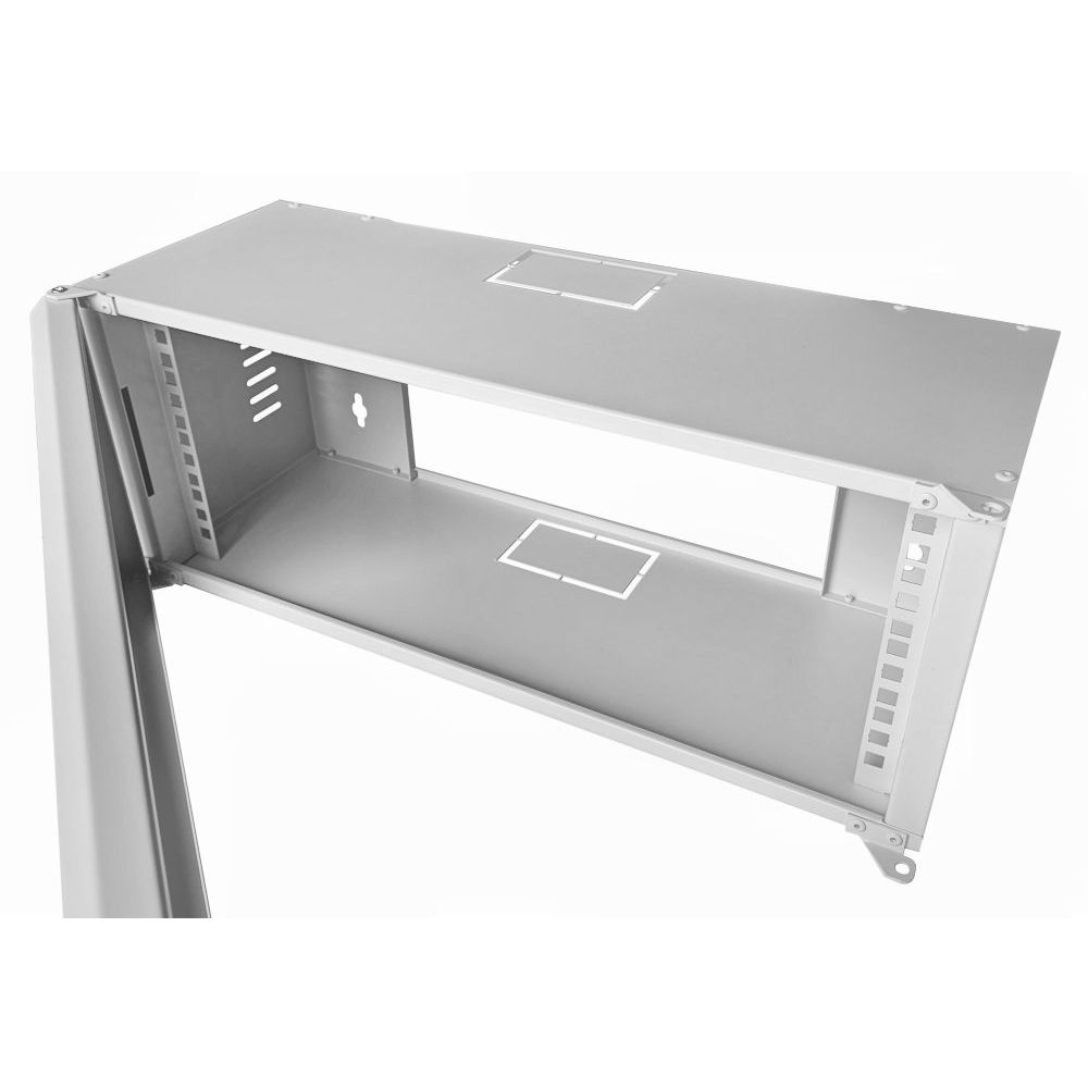 4U 19 Data Rack / Patching Network Cabinet 220mm Deep Grey