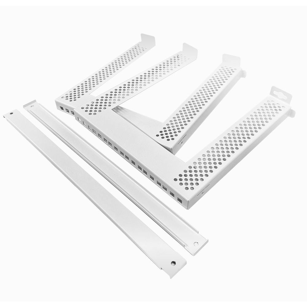 4U 19 inch Open Wall Mount Frame Network/Data Rack 300mm Deep-White