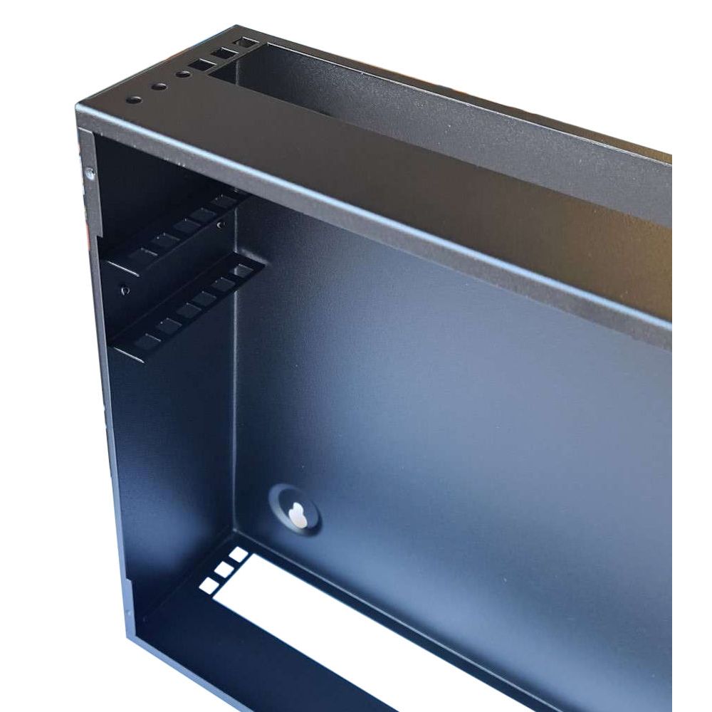 Ad Tek Products 2U 19 inch Vertical Wall Mount Network Enclosure