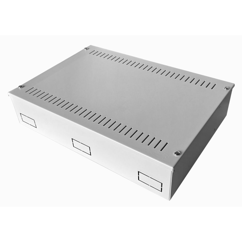 2U 19 inch Vertical Wall Mount Network Enclosure-Cabinet, Grey
