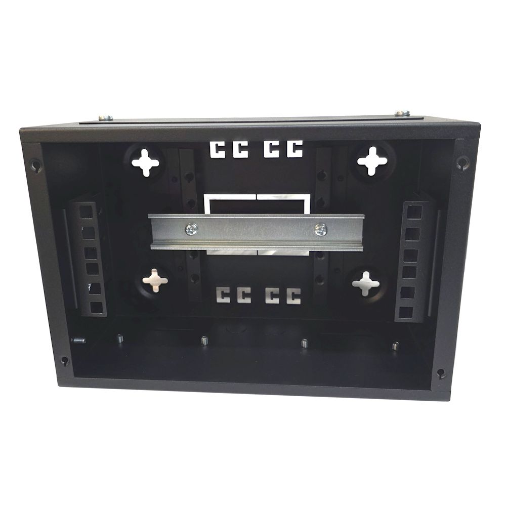 SOHO Universal 2u 10 inch Mounting or DIN Mounting Universal 200 Style Cab - Black