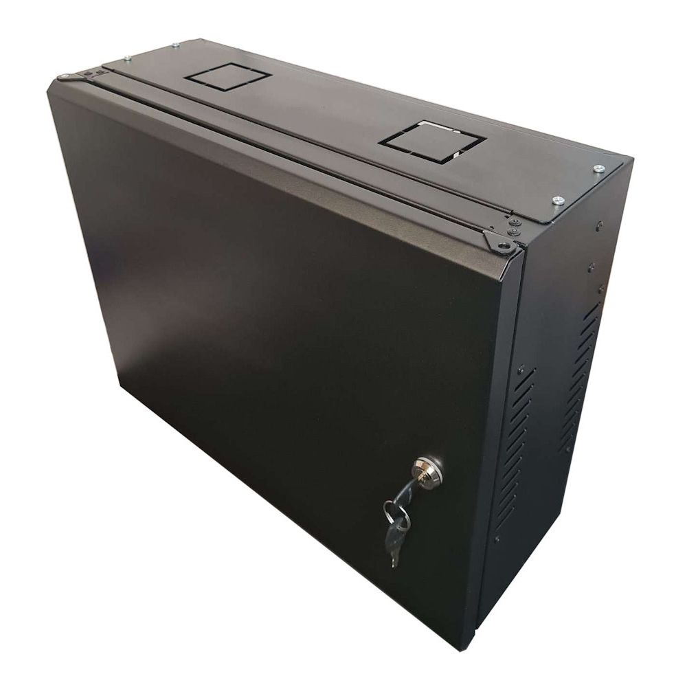 3U 19 Low Profile Vertical Wall Mount Network Cabinet 400 Style