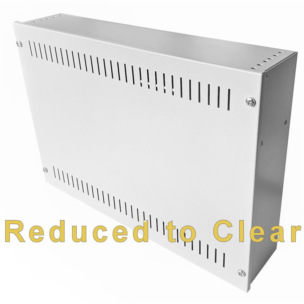 2U 19 inch Vertical Wall Mount Network Enclosure-Cabinet, Grey
