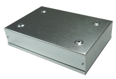 Adaptable Metal Project Box 225 x 150 x 75 Plain