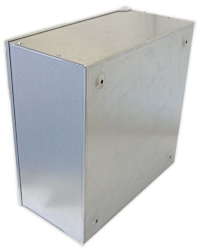 Adaptable Metal Project Box 230x230x150 Hinged