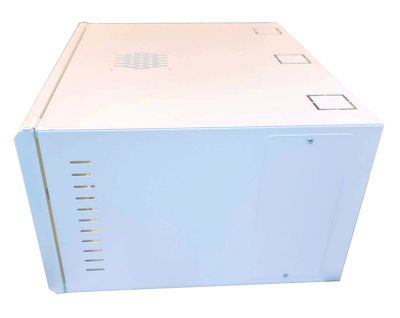 6U 19 Data Rack / Network Cabinet Fixed Front and Adjustable Rear 19 inch Rails 500mm Deep White