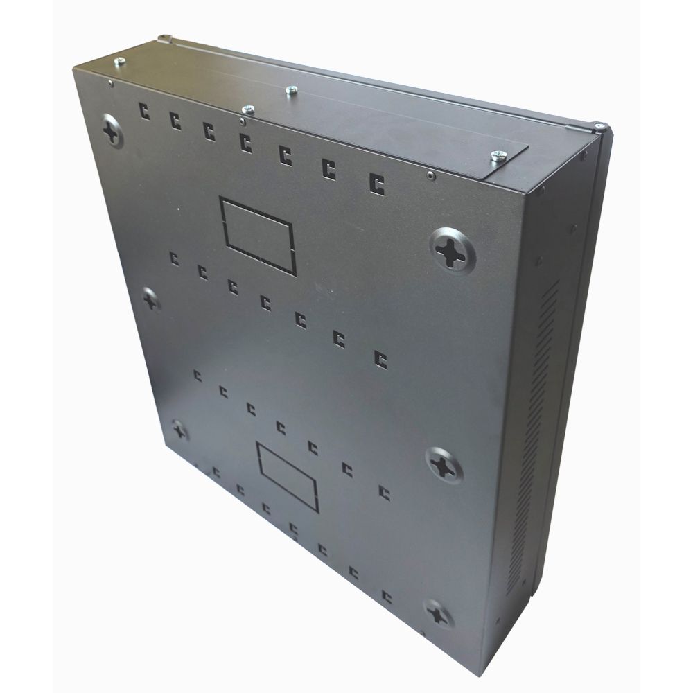 2U 19" Low Profile Vertical Mount - Wall Mount Network / Server Cabinet 500mm Deep