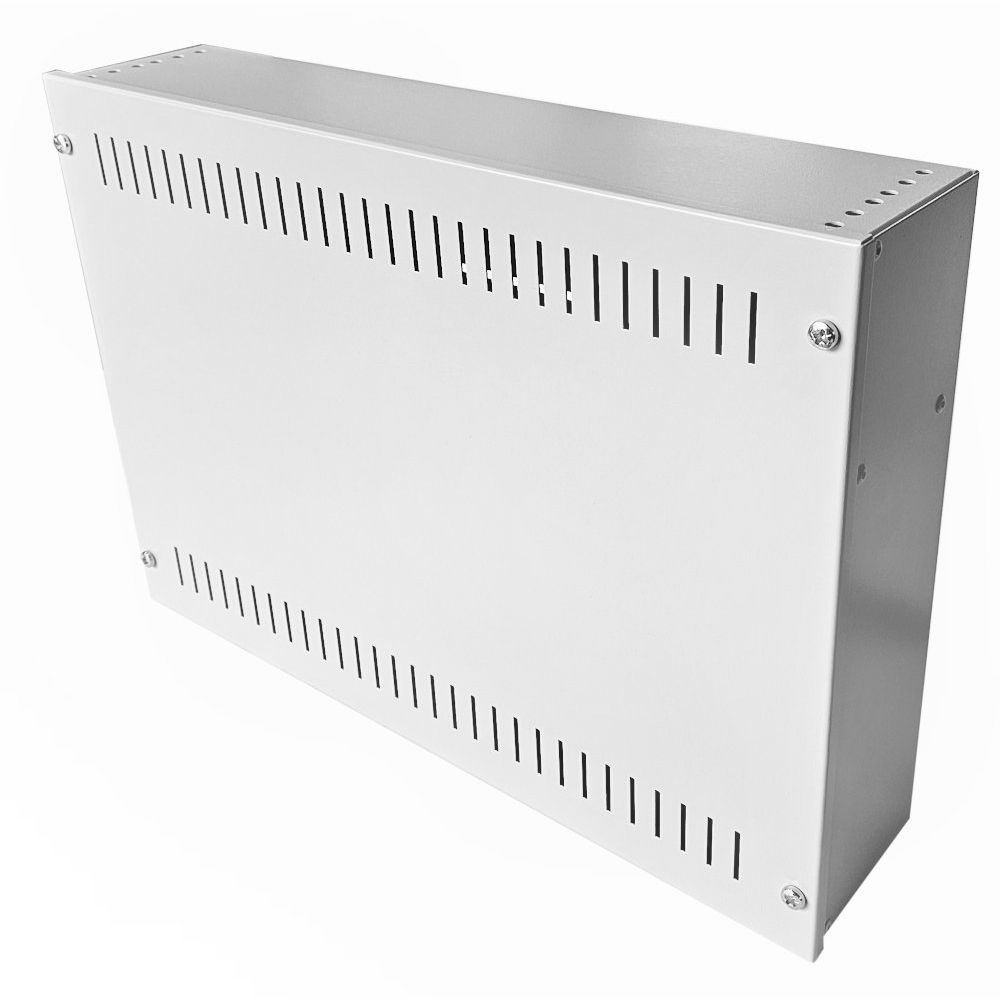 2U 19 inch Vertical Wall Mount Network Enclosure-Cabinet, Grey