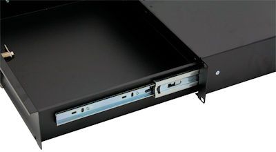 2U 19 inch Rack Mount Drawer