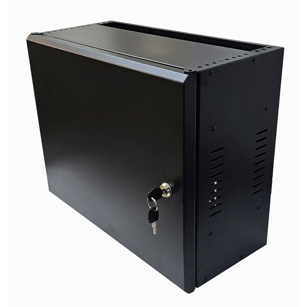 4U 19" Low Profile Vertical Wall Mount Network Cabinet 400 Style