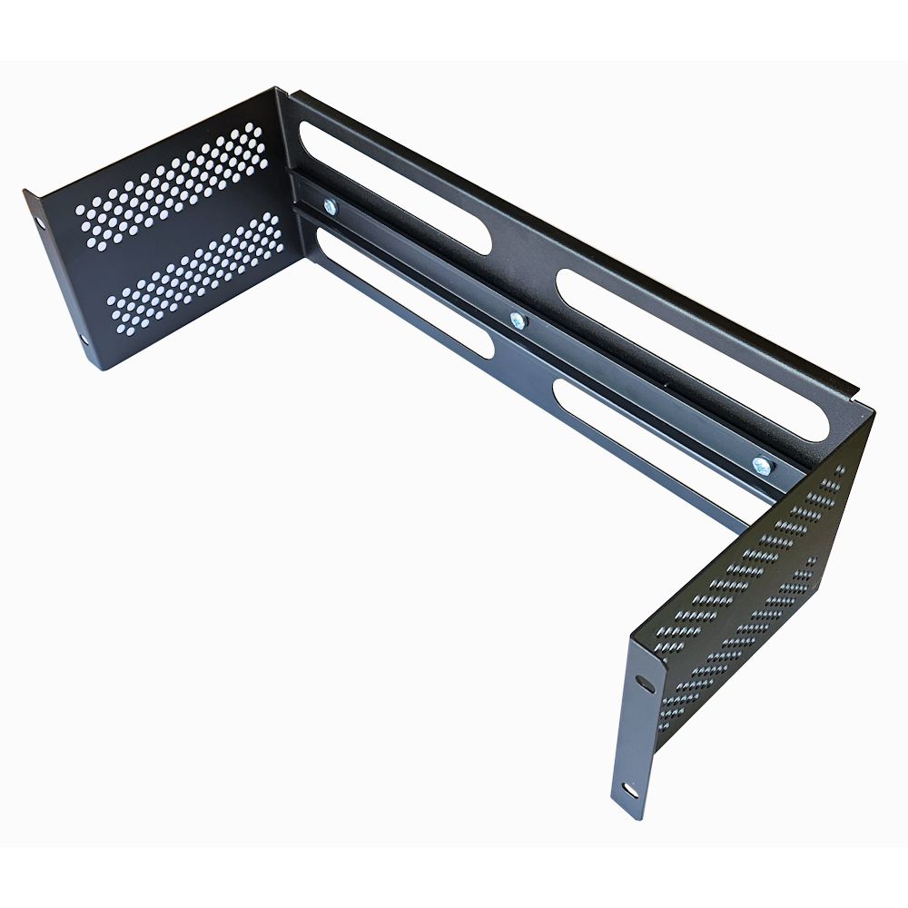 thumbnail image 2 of 3U 19-Inch Steel Server Rack - Wall Mountable Vertical Equipment Rack 2 of 11