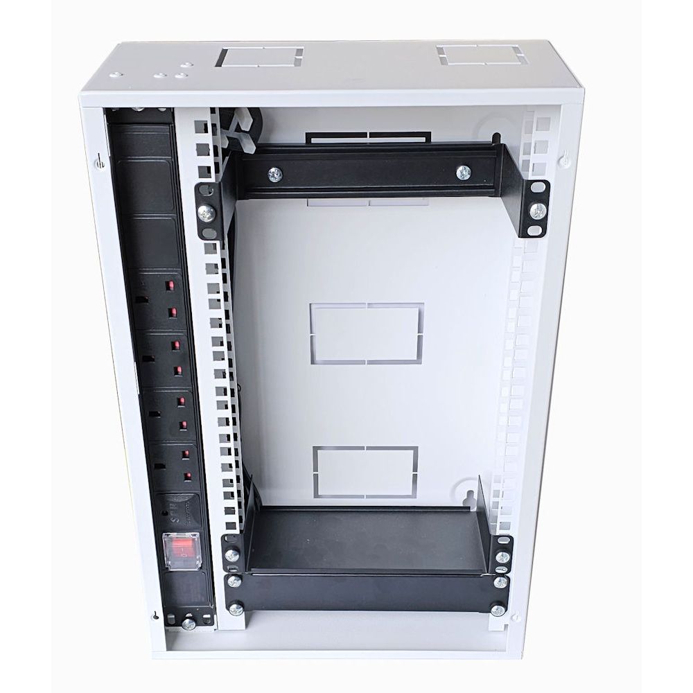 10u 10 inch SoHo Home Network Cabinet-White