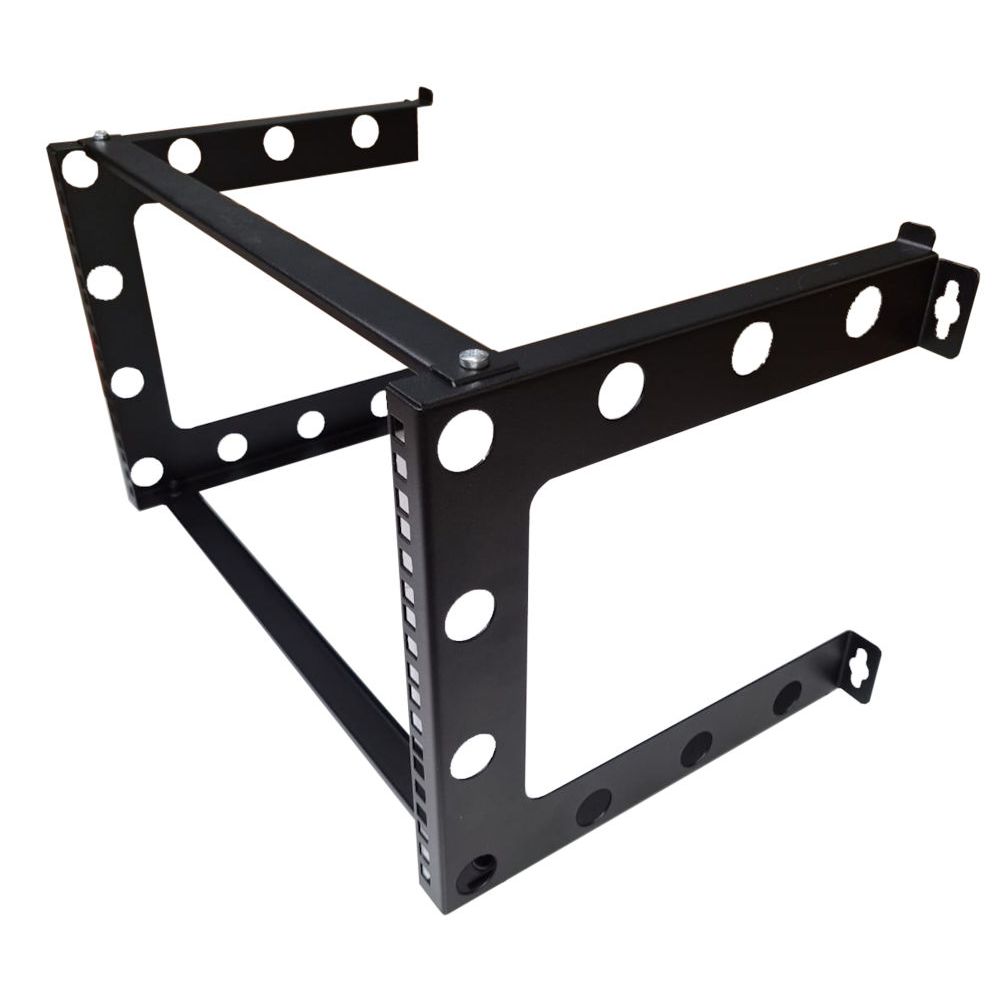 Ad Tek Products 6U 19 inch Open Wall Mount Frame Network/Data Rack